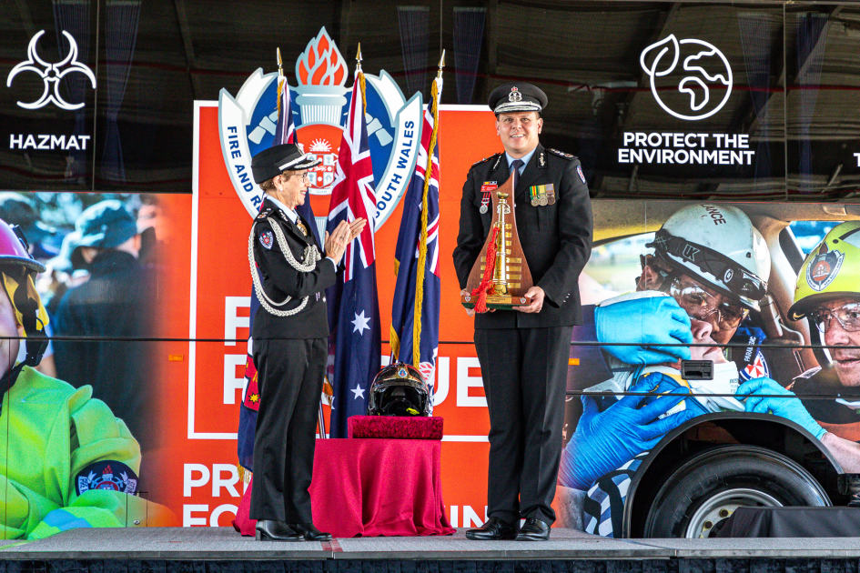 An image relating to the news item New Commissioner features in Commencement of Command ceremony at FRNSW Graduation Day 