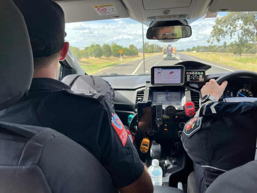 An image relating to the news item Fire and Rescue NSW teams in position for anticipated Far North Queensland Cyclone - VIDEO