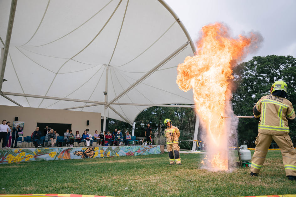 An image relating to the news item Trial to educate inner-west communities about home fire dangers – VIDEO