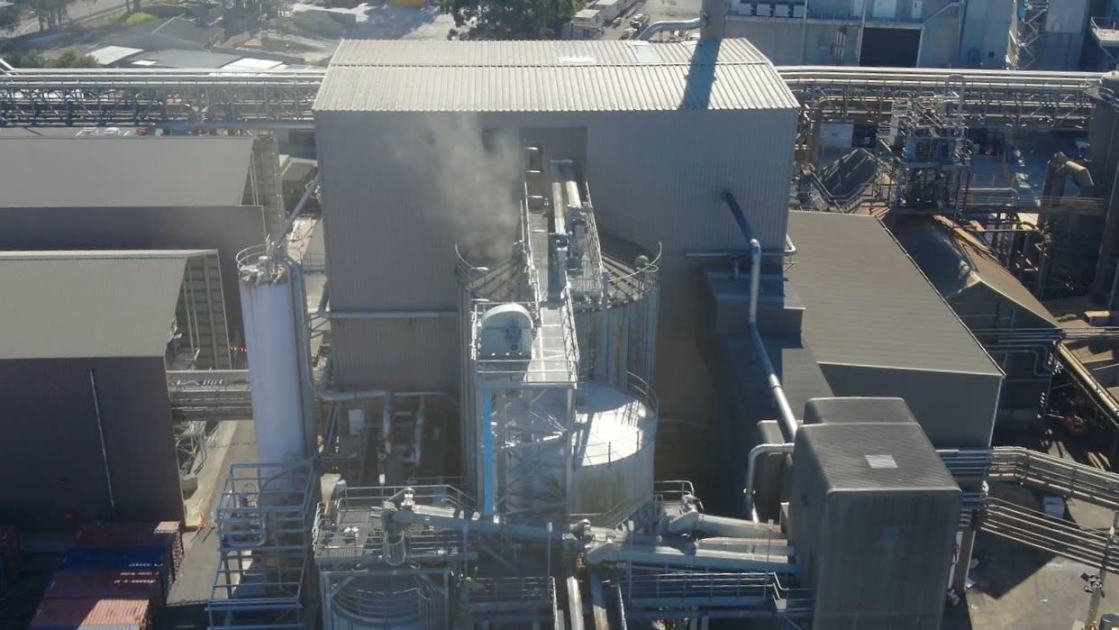 An image relating to the news item Businesses and traffic impacted as a result of ongoing silo fire operation - VIDEO
