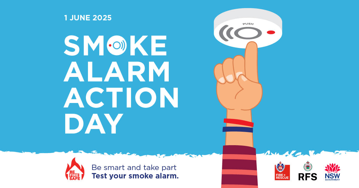 An image relating to the news item Be smart, take part in Smoke Alarm Action Day on June 1