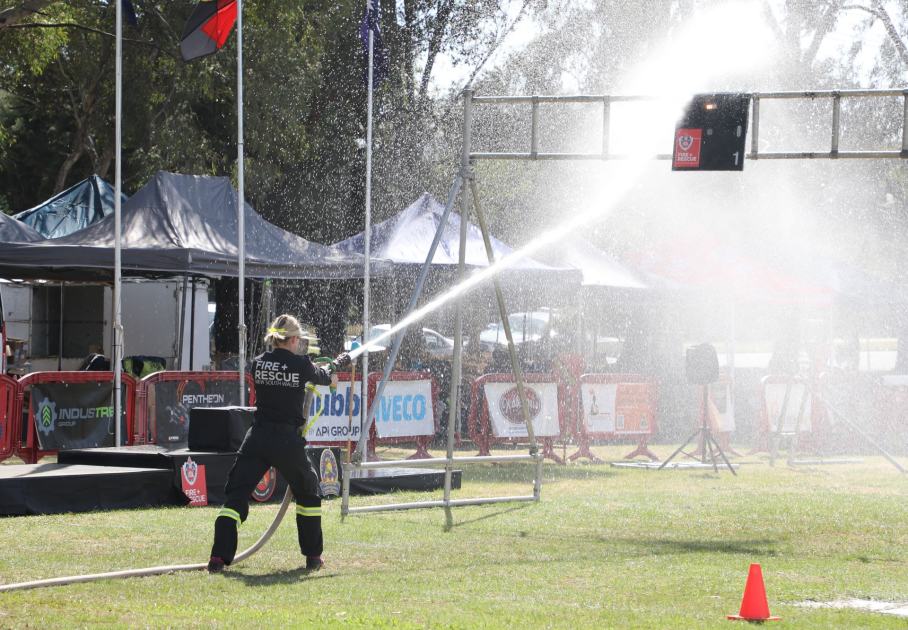 An image relating to the news item State Firefighter Championships successfully wrap-up in Wagga Wagga