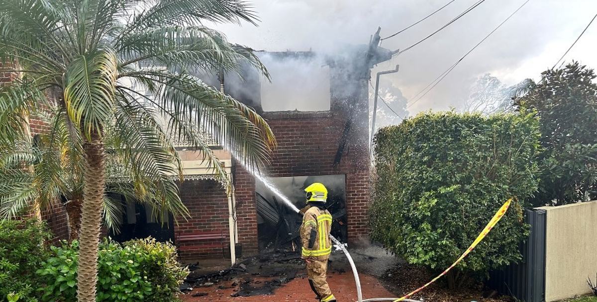 An image relating to the news item House destroyed by fire - VIDEO