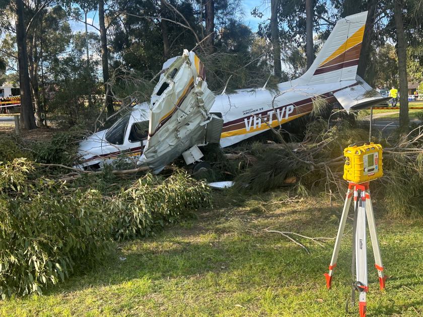 An image relating to the news item Plane crash emergency in Sydney park