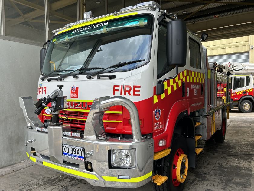 An image relating to the news item New Bushfire Tanker for North-west Slopes
