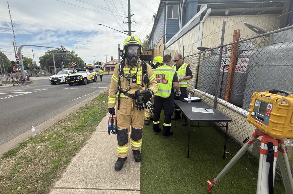 An image relating to the news item Investigations ongoing at scene of fatal gas leak