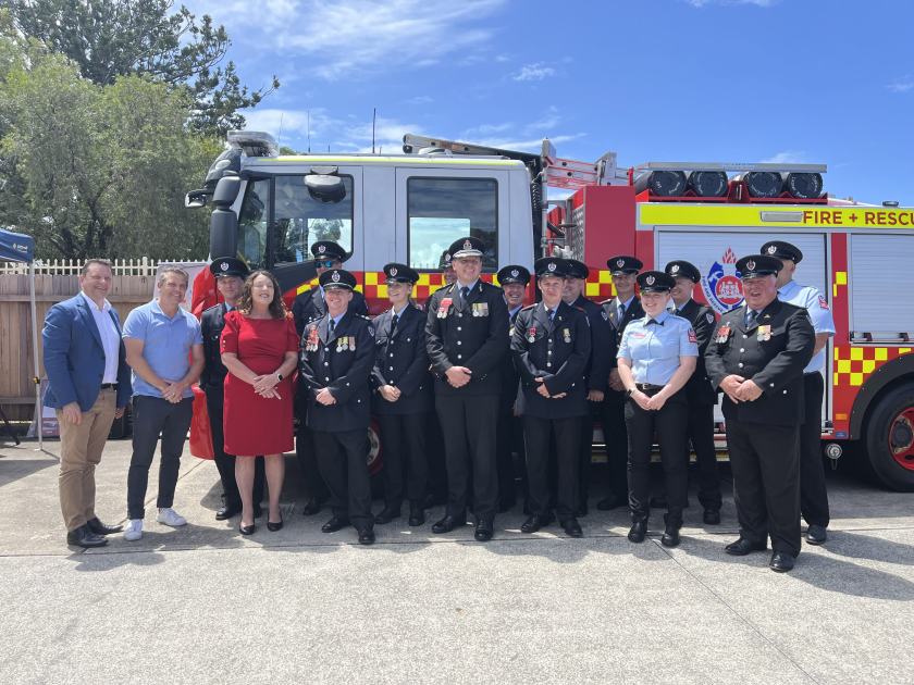 An image relating to the news item FRNSW Corrimal Fire Station celebrates a century of community service