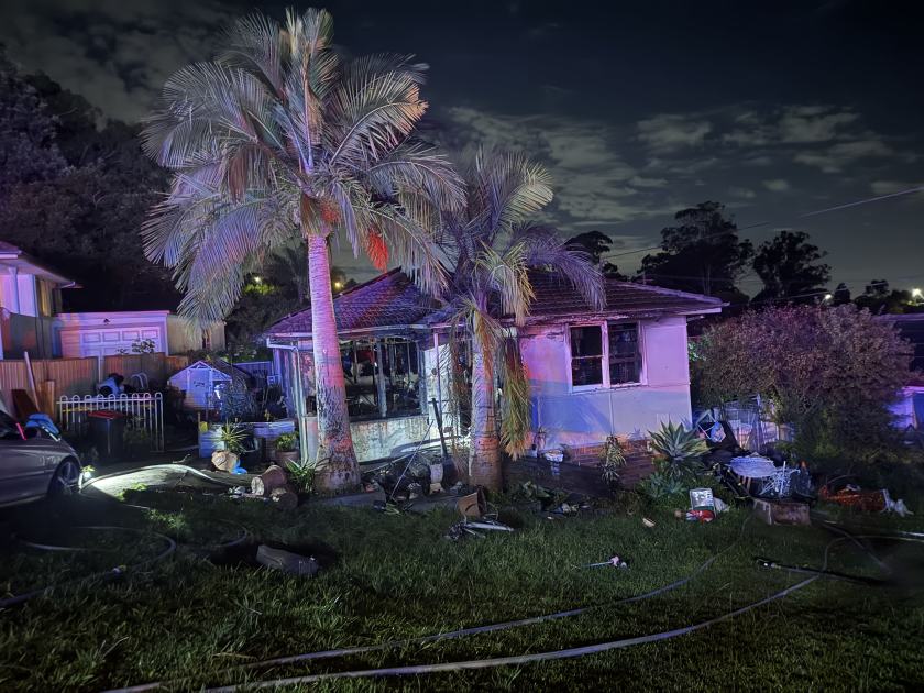 An image relating to the news item Woman and child die in house fire
