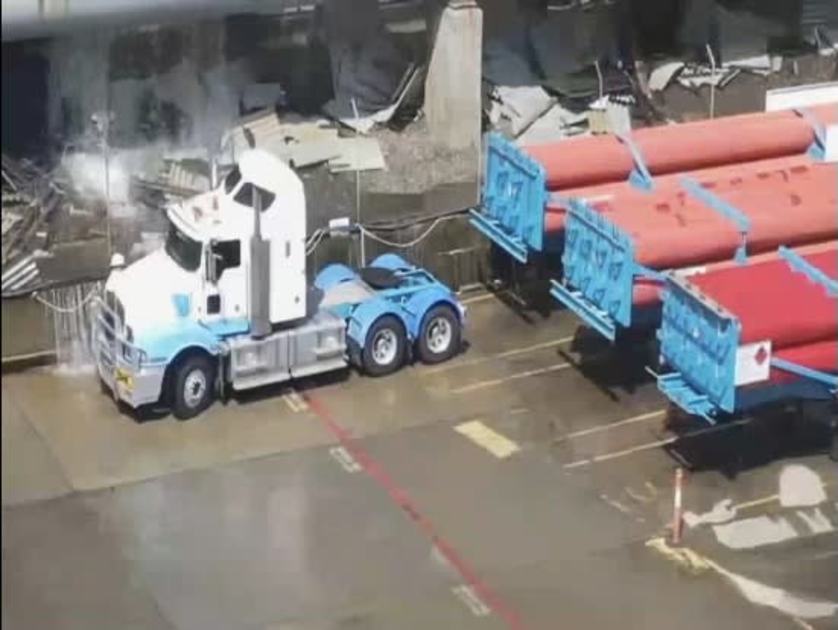 An image relating to the news item Fire and Rescue NSW eliminates explosion threat at chemical manufacturing plant