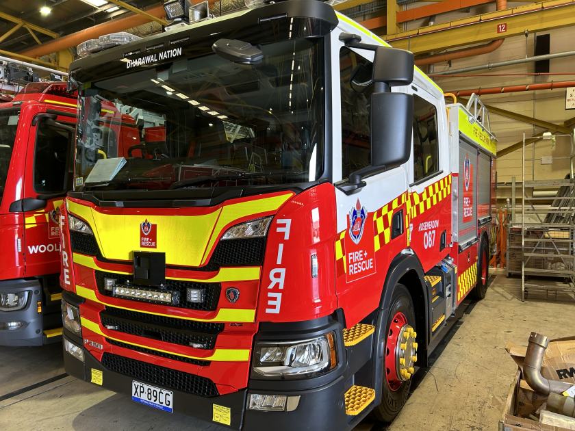 An image relating to the news item New million-dollar fire truck to protect Sydney’s south-west