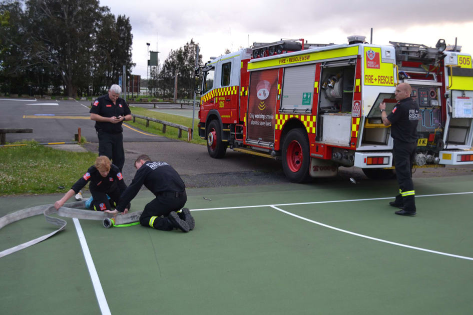 An image relating to the news item Firefighters put to the test this weekend during regional championships - VIDEO
