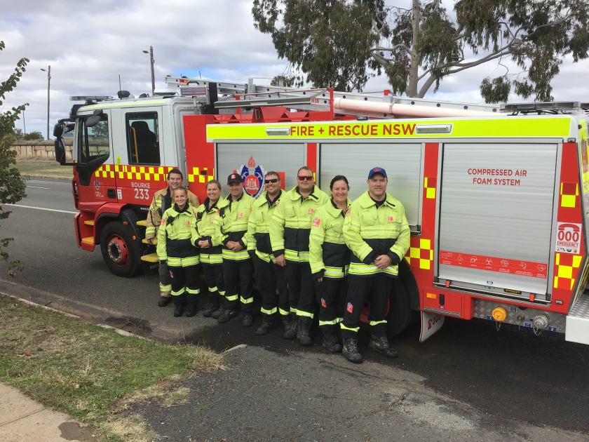 An image relating to the news item Bourke receives new $510,000 Bushfire Pumper