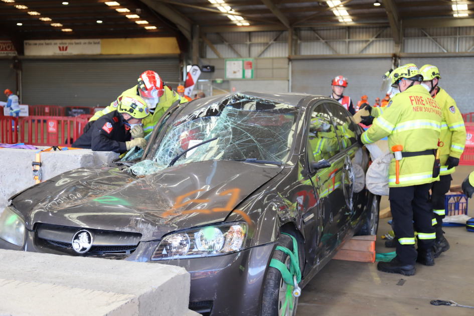 An image relating to the news item Firefighters to put their skills to the test in multi-agency road rescue competition
