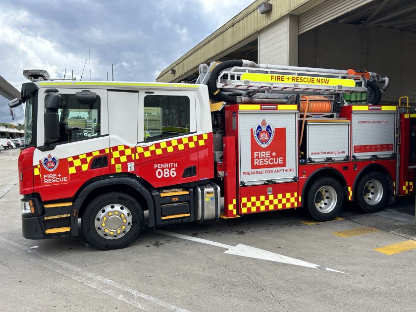 An image relating to the news item All directions covered by Fire and Rescue’s new aerial appliances