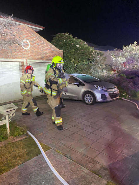 An image relating to the news item Fire and Rescue NSW crews save precious pet