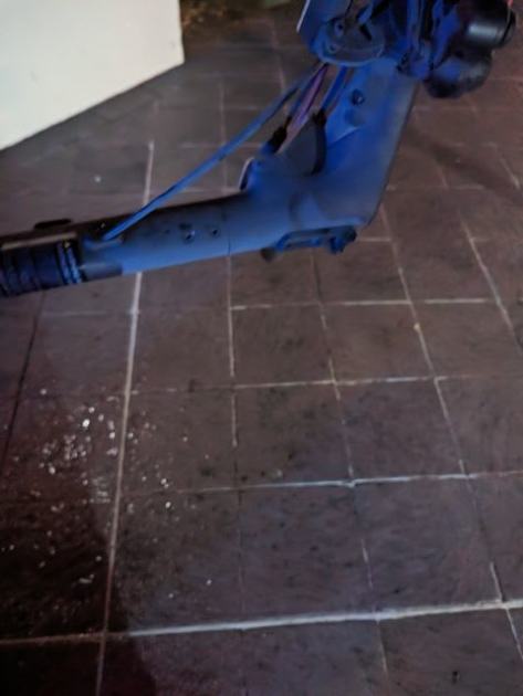 An image relating to the news item Working smoke alarm saves family from eScooter fire 