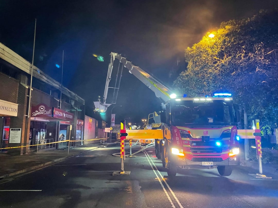 Major business complex fire Penrith Fire and Rescue NSW