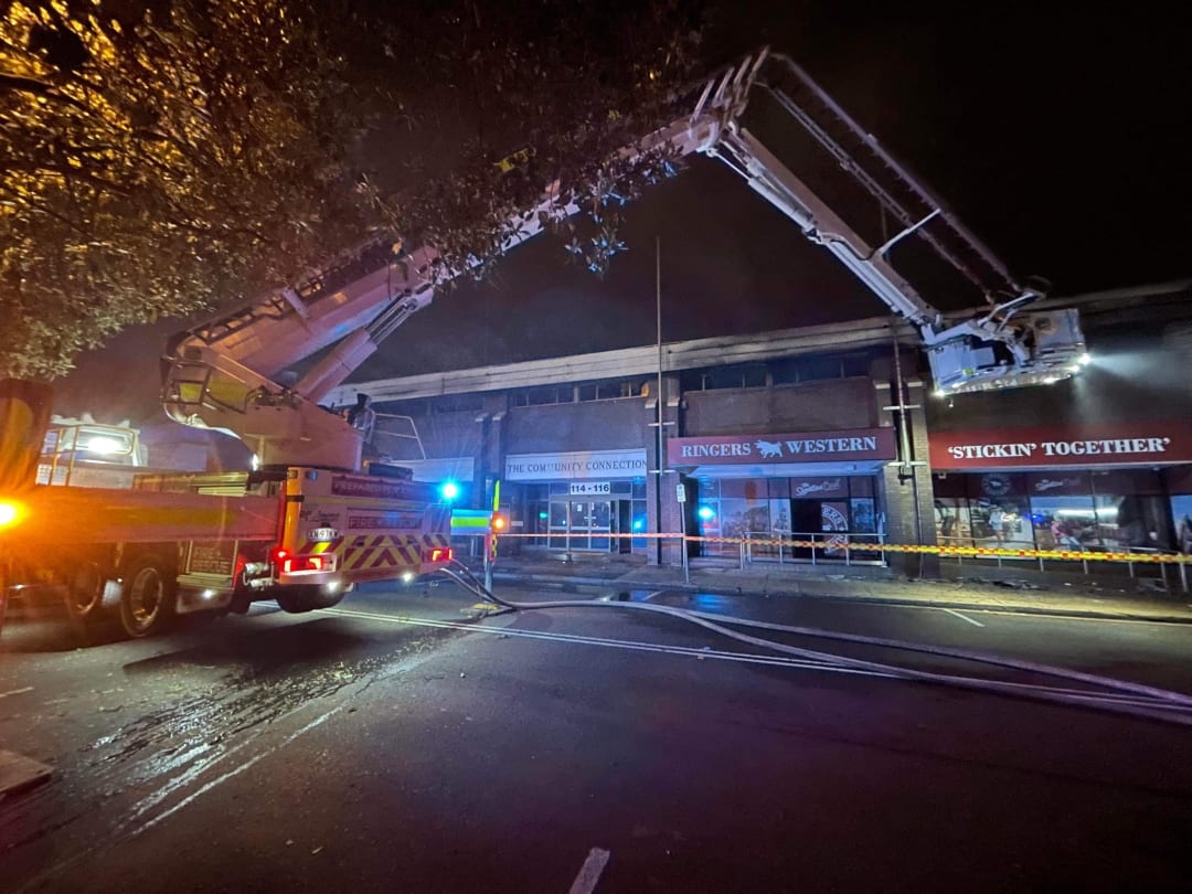 Major business complex fire Penrith Fire and Rescue NSW
