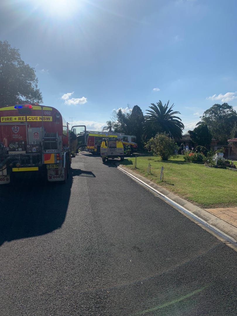 House Fire Macquarie Fields Fire and Rescue NSW