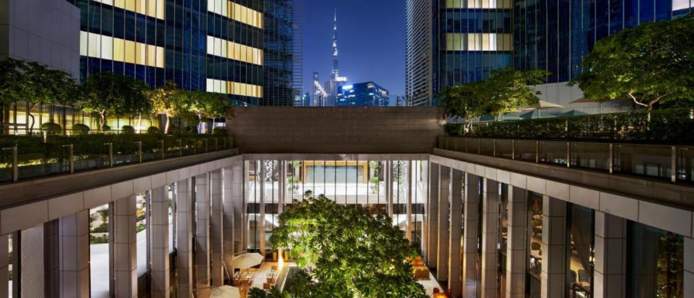 Das 5-Sterne Anantara Downtown Dubai Hotel inkl. Halbpension ab 270 Euro pro Nacht