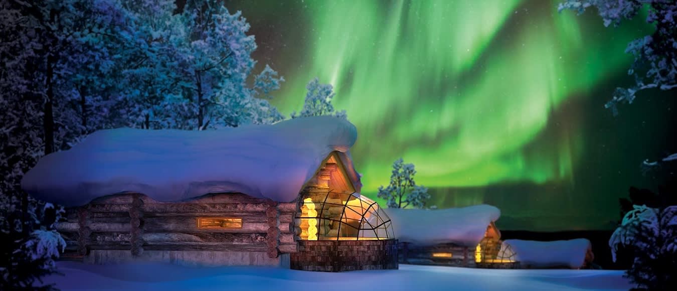Kakslauttanen Arctic Resort – Traumhafter Ort auf der Suche nach den Polarlichtern