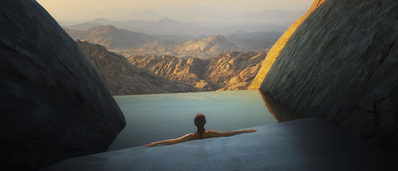 Saudi-Arabien begrüßt ein einzigartiges Luxusresort in den Bergen