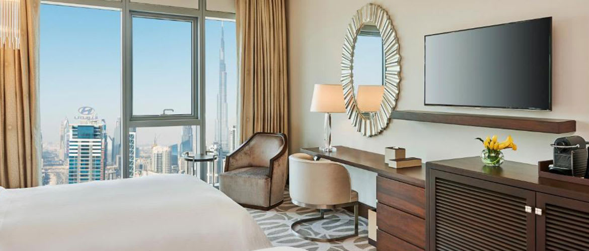 Hilton Dubai Al Habtoor City ab 118 Euro pro Nacht inkl. Frühstück und Club-Zugang