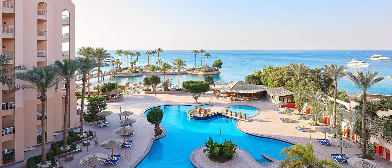 5-Sterne Hurghada Marriott Beach Resort mit All-inclusive ab 142 Euro pro Nacht
