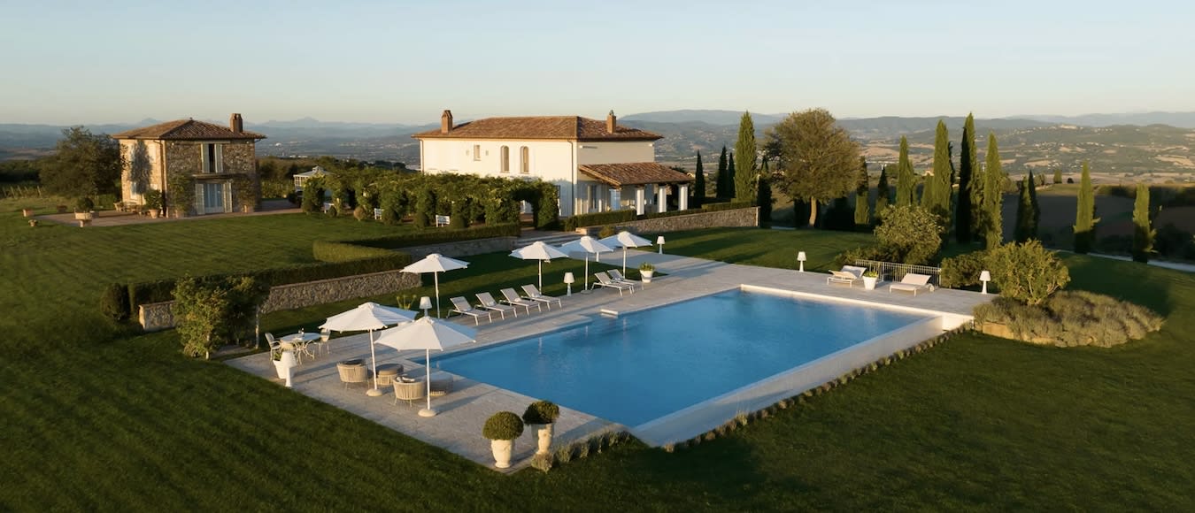 La Villa – Traumhafte Privatvilla in Umbrien – ideal für Sommer und Herbst für bis zu 12 Personen