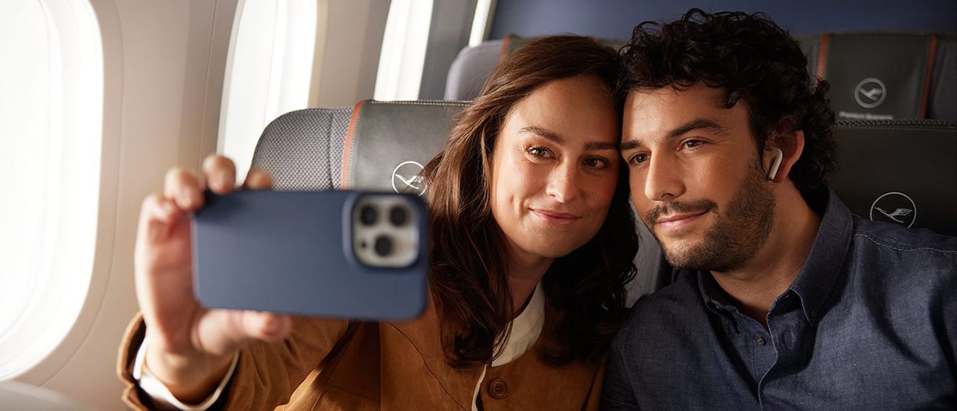Lufthansa Group startet Starlink-WLAN an Bord