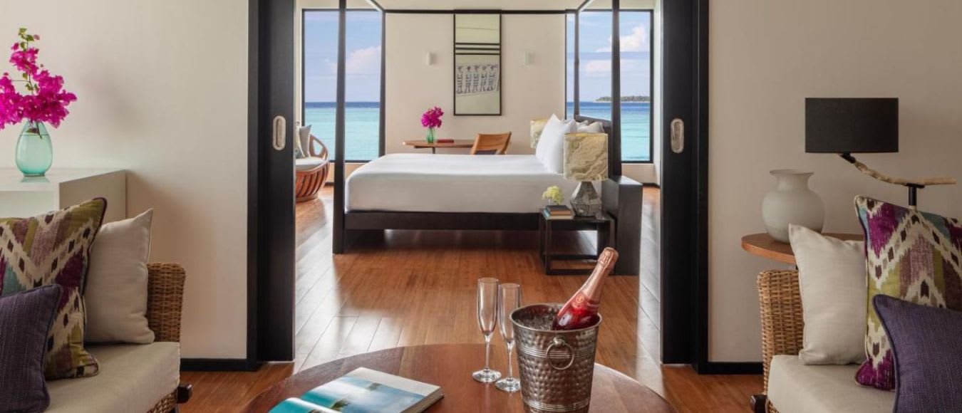 Overwater-Villa in NH Collection Malediven-Resort mit Halbpension ab 471 Euro pro Nacht