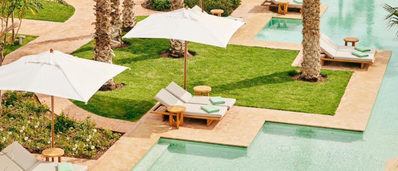 Das luxuriöse Park Hyatt Marrakech inklusive Frühstück ab 552 Euro pro Nacht