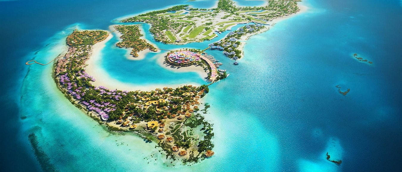 Neues Reiseziel am Roten Meer: Elf Luxusresorts für Shura Island