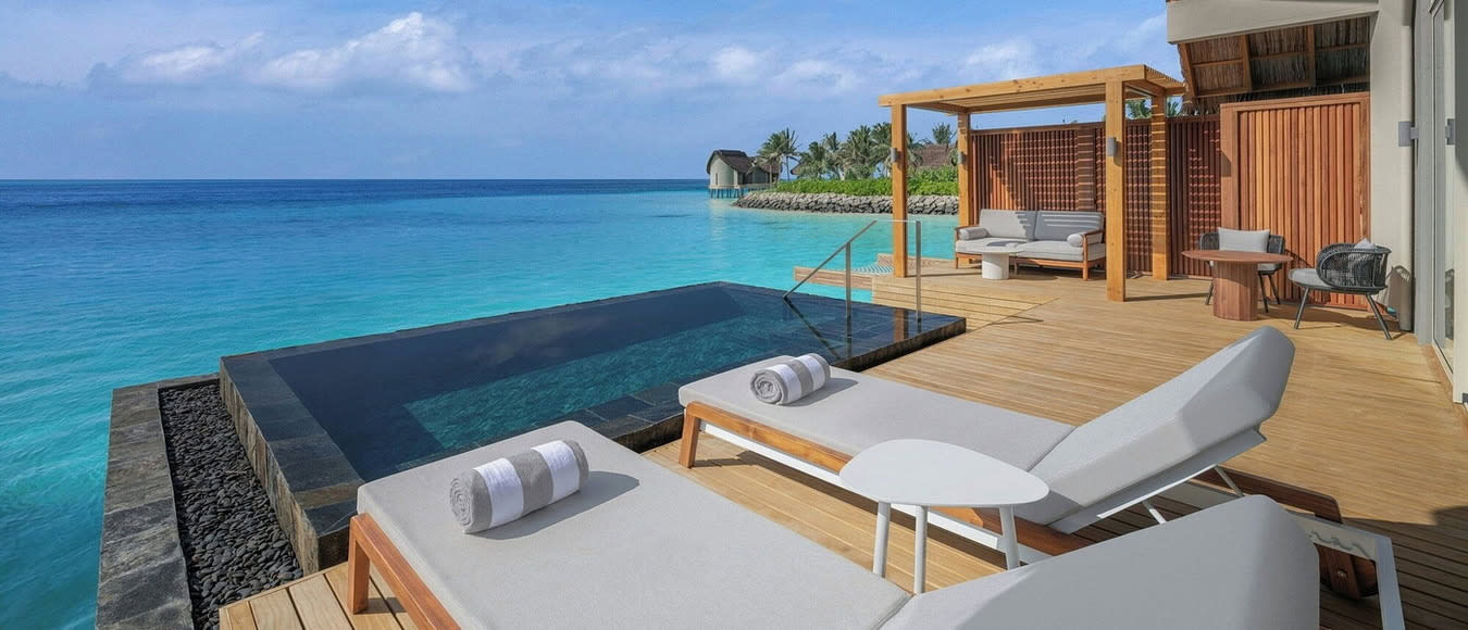 80 Villen mit Pool: Neues JW Marriott eröffnet auf den Malediven