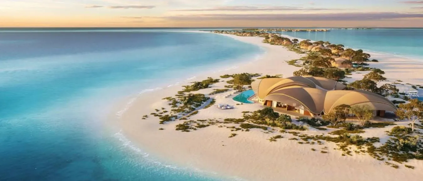 Nujuma, a Ritz-Carlton Reserve eröffnet im Roten Meer vor Saudi-Arabien