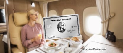 American Express Platinum Card mit bis zu 85.000 Membership Rewards Punkten (= bis zu 68.000 Airline-Meilen) sichern