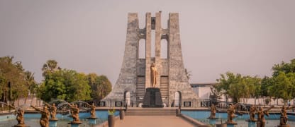 Von Wien in Business Class nach Ghana ab 1.544 Euro