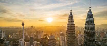 Ab 547 Euro mit SkyTeam von Deutschland und von der Schweiz nach Malaysia