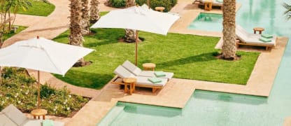 Das luxuriöse Park Hyatt Marrakech inklusive Frühstück ab 552 Euro pro Nacht