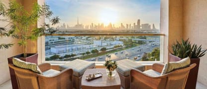 5-Sterne Raffles Dubai inkl. Halbpension, Club-Zugang und Upgrade ab 180 Euro