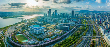 In Finnair Business Class von Deutschland nach Südkorea ab 1.625 Euro