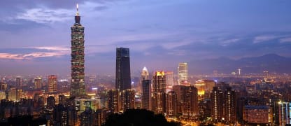 Mit SkyTeam nonstop von Deutschland und Österreich nach Taiwan ab 662 Euro