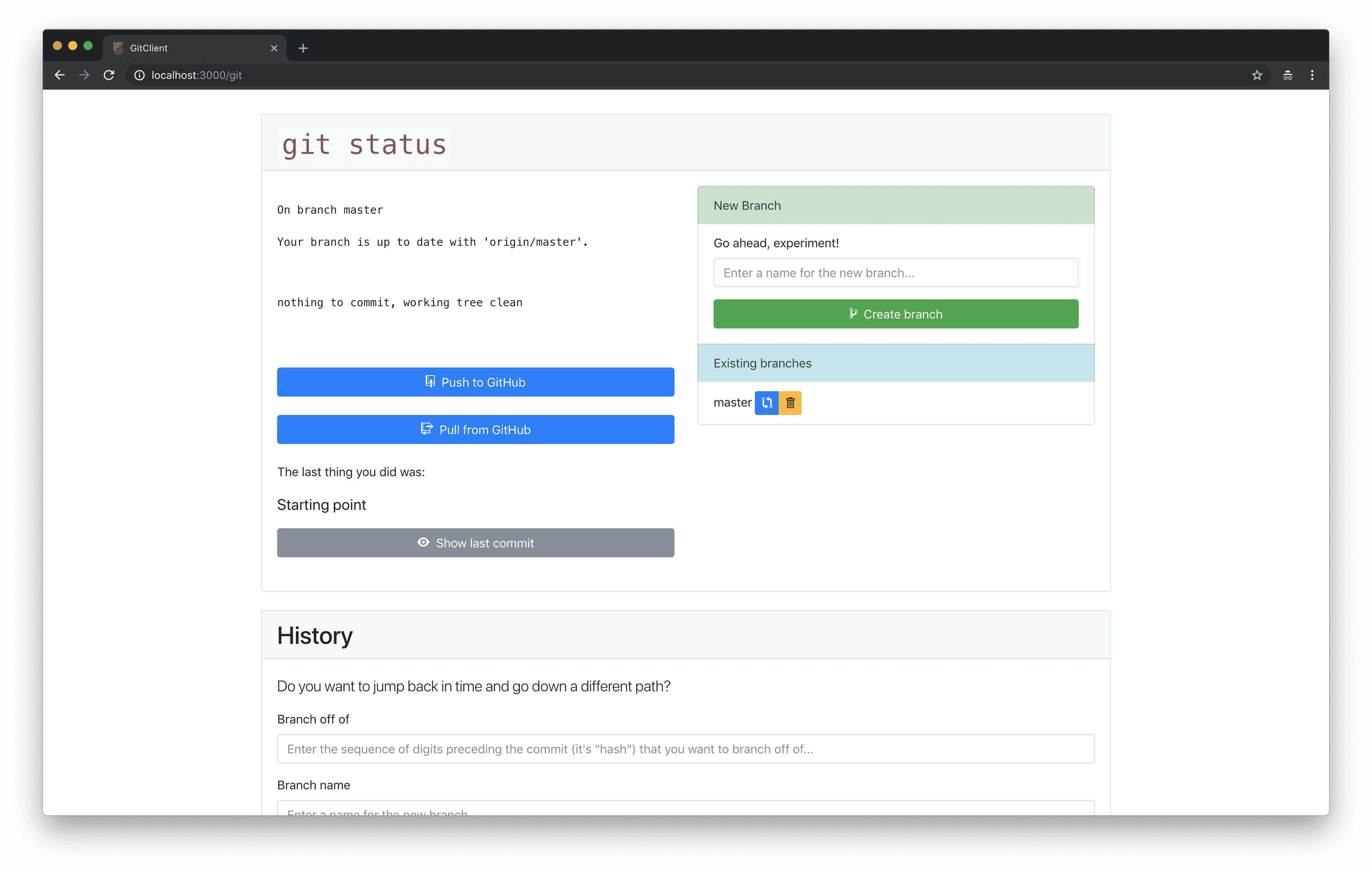 git create branch off previous commit git create branch off previous commit