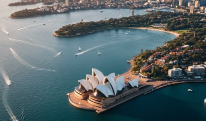 Paisagem na Austrália