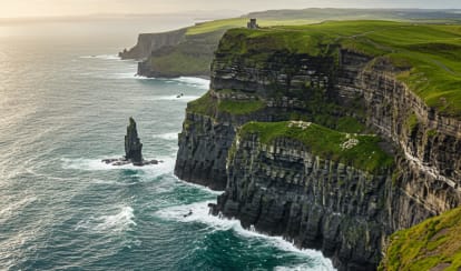 Paisagem na Irlanda