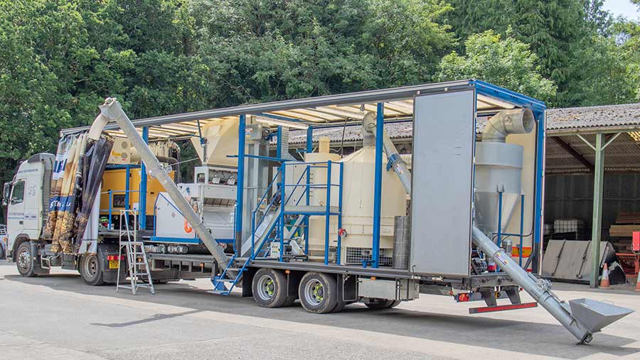 Mobile Optical Sorting