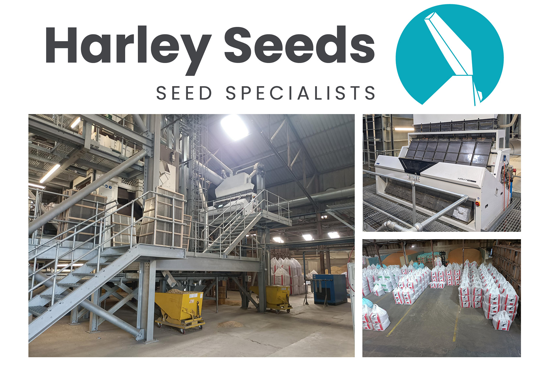Alexander Harley Seeds chooses SATAKE for its sorting requirements.