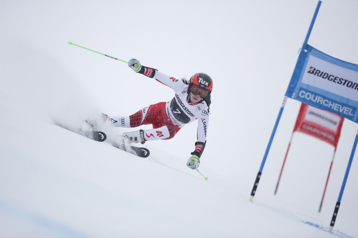 Image result for Vlhova and Shiffrin tie for GS win in Maribor