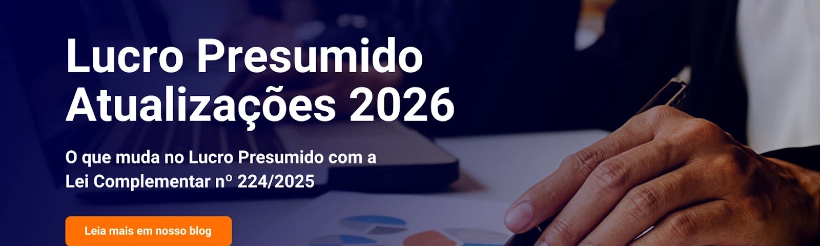 Imagem de destaque do post Lucro Presumido – Atualizações 2026