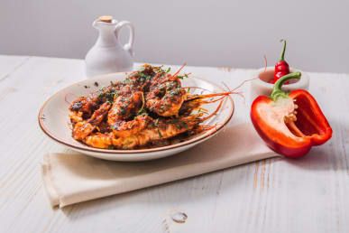 Prawns Piri-Piri